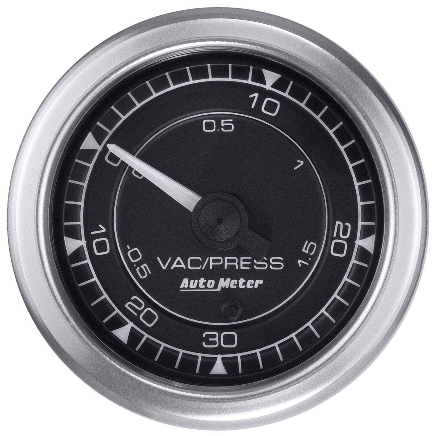 Auto Meter Chrono 2-1/16" 30 IN HG/30 PSI Boost/Vacuum Gauge (8159)