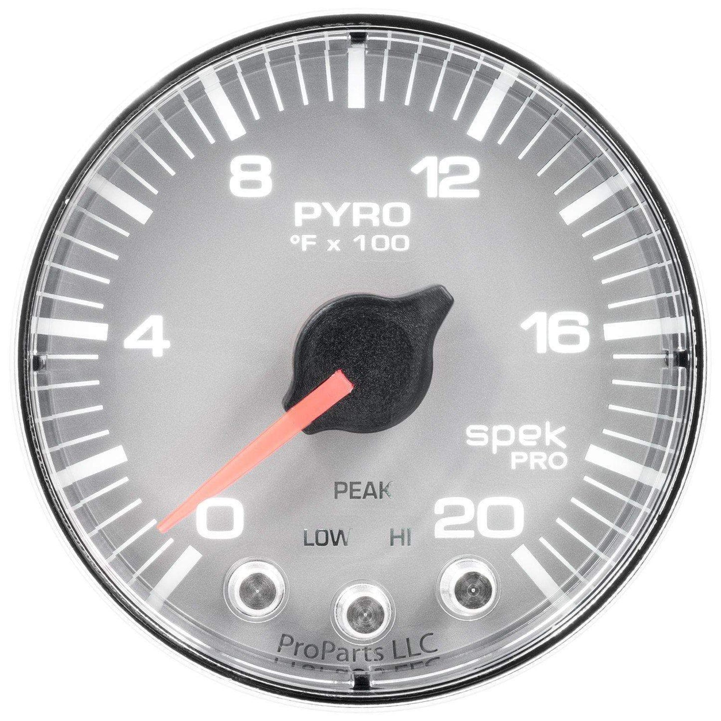 Autometer Spek-Pro 2 & 1/16" Pyro. (EGT) Gauge 0-2000F
