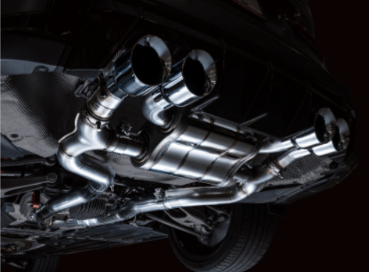 AWE SwitchPath Catback Exhaust w/ Chrome Silver Tips 2021-2025 BMW M3 / M4