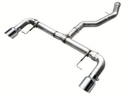 AWE Track Edition Axleback Exhaust w/ Chrome Silver Tips 2019-2024 BMW 330i / 2021-2024 BMW 440i