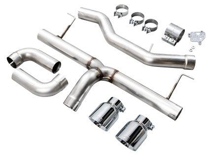 AWE Track Edition Axleback Exhaust w/ Chrome Silver Tips 2019-2024 BMW 330i / 2021-2024 BMW 440i