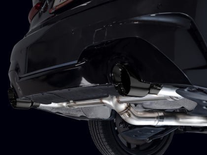 AWE Track Edition Axleback Exhaust w/ Diamond Black Tips 2019-2024 BMW 330i / 2021-2024 BMW 440i