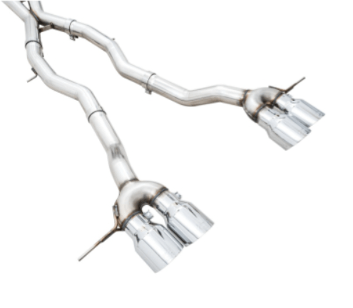 AWE Track Edition Catback Exhaust w/ Chrome Silver Tips 2021-2025 BMW M3 / M4