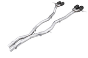 AWE Track Edition Catback Exhaust w/ Diamond Black Tips 2021-2025 BMW M3 / M4