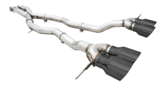 AWE Track Edition Catback Exhaust w/ Diamond Black Tips 2021-2025 BMW M3 / M4