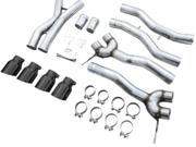 AWE Track Edition Catback Exhaust w/ Diamond Black Tips 2021-2025 BMW M3 / M4