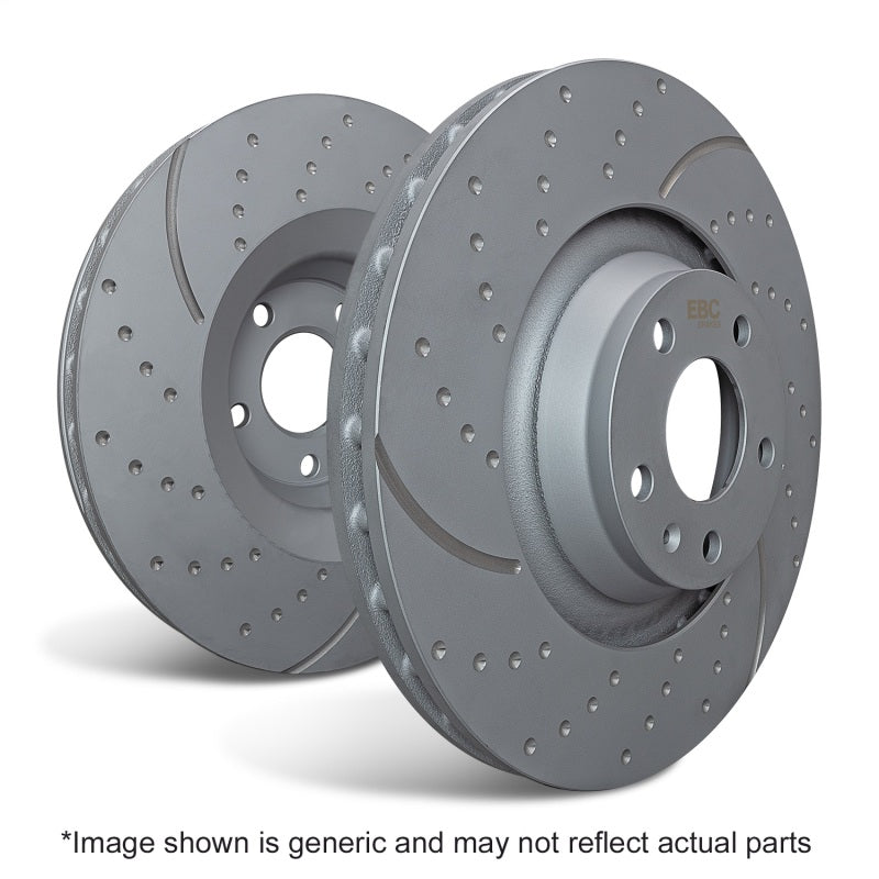 EBC 02 Audi A4 1.8 Turbo (8E) GD Sport Rear Rotors