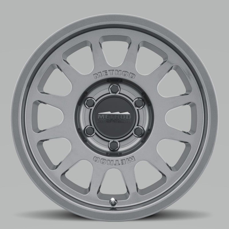 Method Wheels MR703 Gloss Titanium | 17x8.5" +0mm | 6x5.5mm Wheel