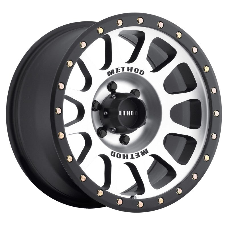 (set of 4) Method Wheels MR305 Machined - Matte Black Lip | 18x9" +0mm | 6x5.5mm Wheel