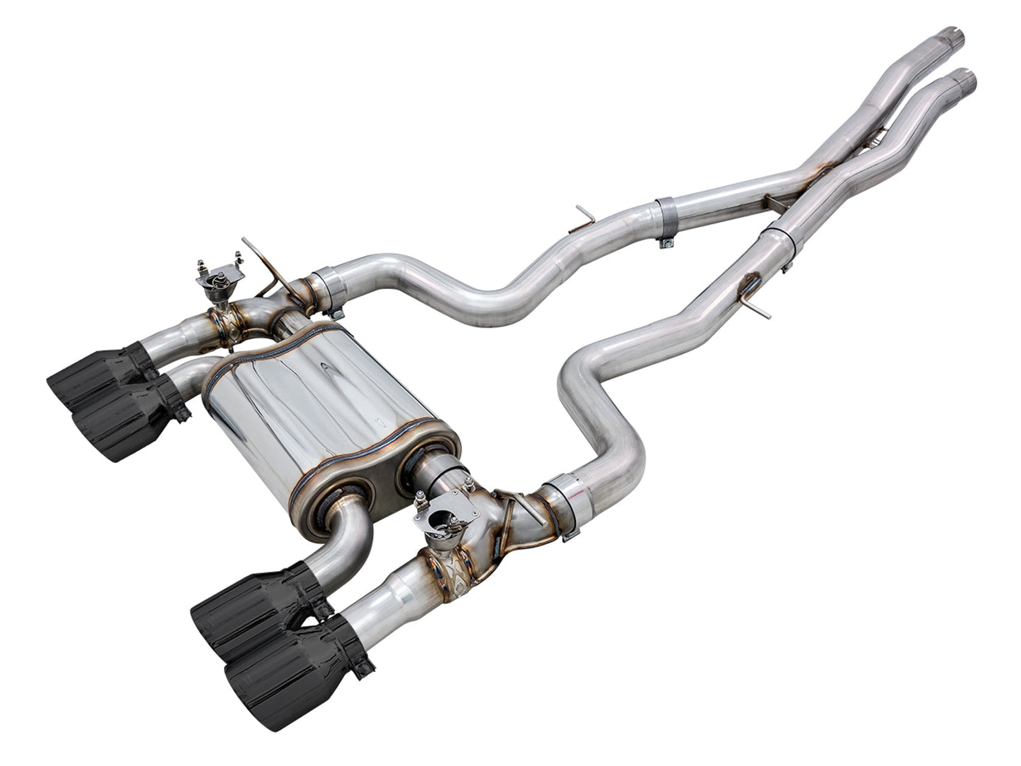 AWE Tuning AWE SwitchPath Catback Exhaust for BMW F8X M3/M4 - Chrome Silver - 3025-42070