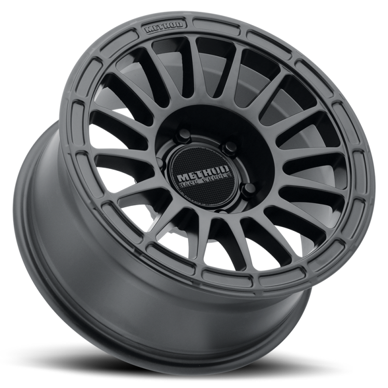 (set of 4) Method Wheels MR314 Matte Black | 17x7.5" +30mm | 5x4.5mm Wheel