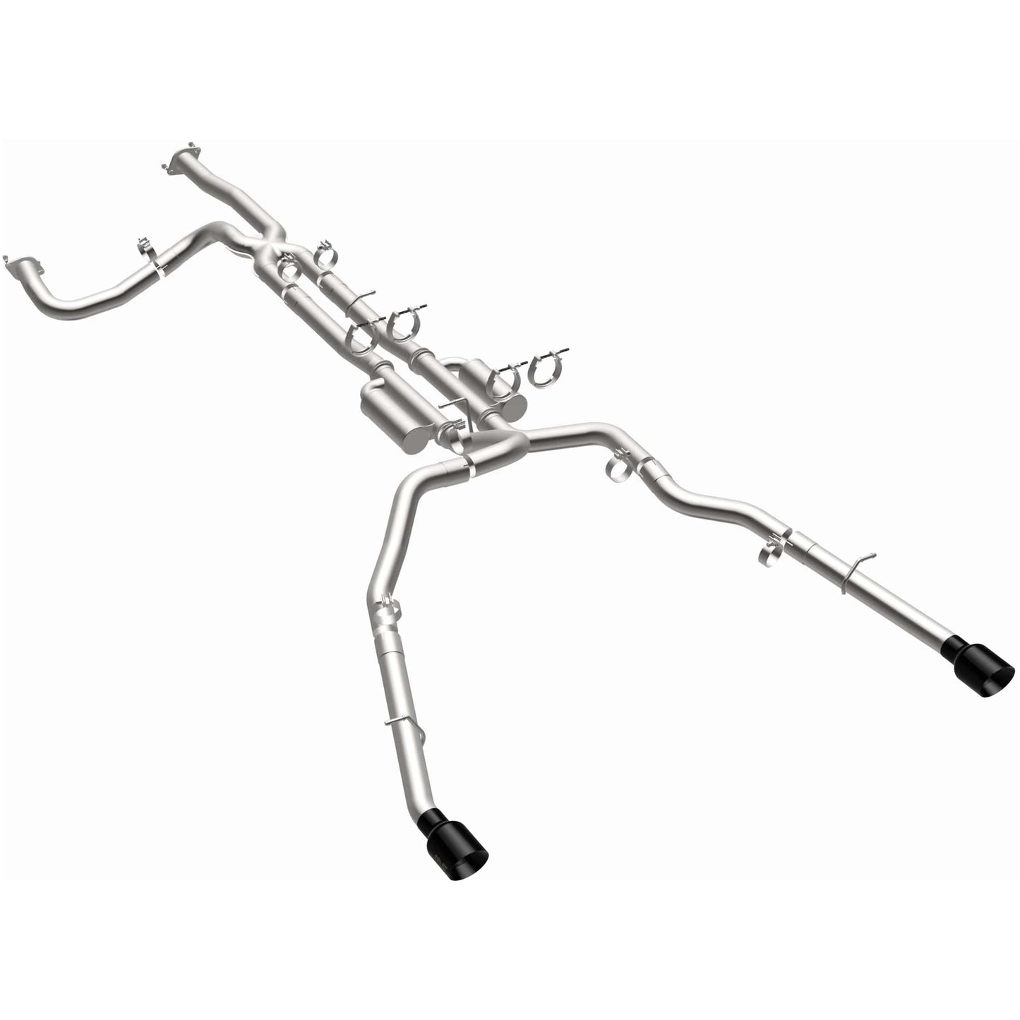 MagnaFlow 21-24 RAM 1500 TRX SPEQ Series Cat-Back Performance Exhaust System w/ Black Chrome Tips