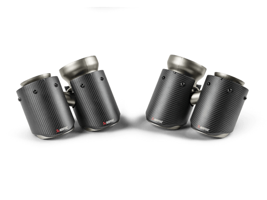 Akrapovic 2024+ BMW M5 (G90,G99) Hexagonal Carbon Fiber Tail Pipe Set
