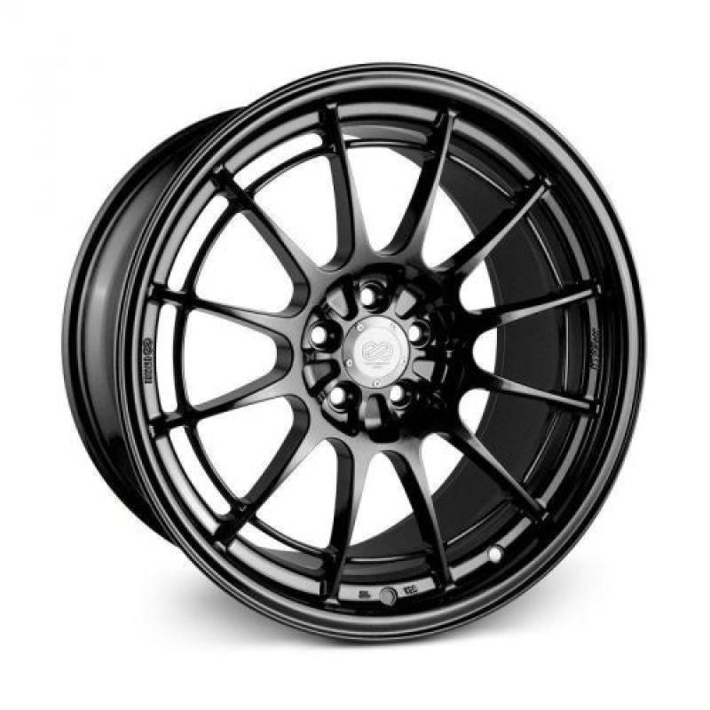 (set of 4) Enkei NT03+M Gloss Black | 18x9.5" +40mm | 5x114.3mm Wheel