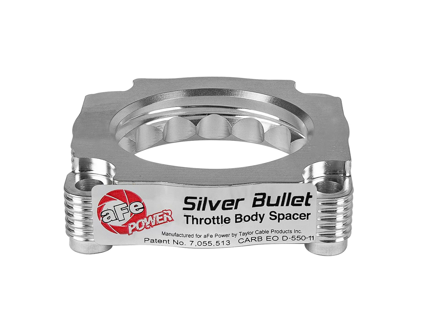 aFe Silver Bullet Throttle Body Spacer 12-15 BMW 328i (F30) L4-2.0L N20/N26