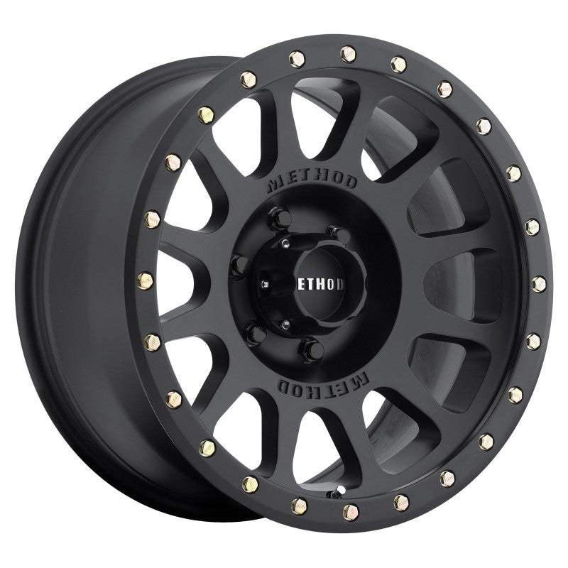 (set of 4) Method Wheels MR305 Matte Black | 18x9" +0mm | 6x5.5mm Wheel