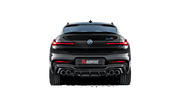 Akrapovic Rear Carbon Fiber Diffuser (High Gloss) - BMW / F98 / X4 M