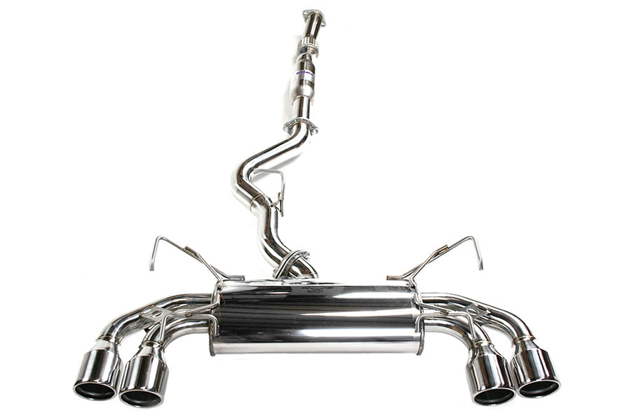 Invidia 08+ STi Hatch Dual Q300 Stainless Steel Tip Cat-back Exhaust