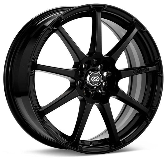 Enkei EDR9 18x7.5 5x100/114.3 38mm Offset 72.6 Bore Diameter Black Wheel