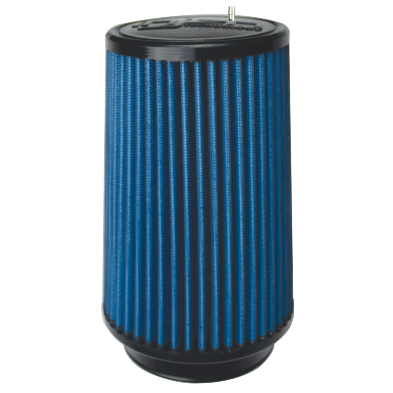 Injen SuperNano-Web Dry Air Filter 3.00in ID x 4.70in Base x 6.90in Height | (X-1098-BB)