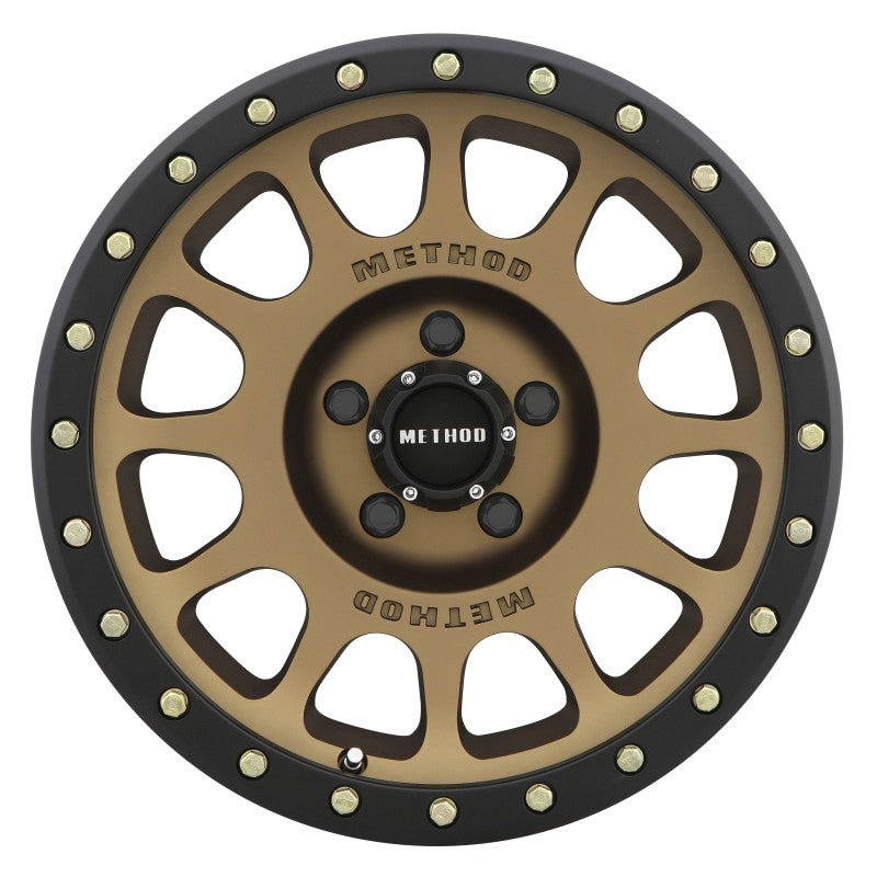 Method Wheels MR305 Bronze - Matte Black Lip | 18x9" +0mm | 5x150mm Wheel
