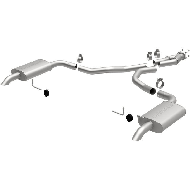 MagnaFlow 16710 Cat-Back Dual Split For 75-79 Corvette 5.7L