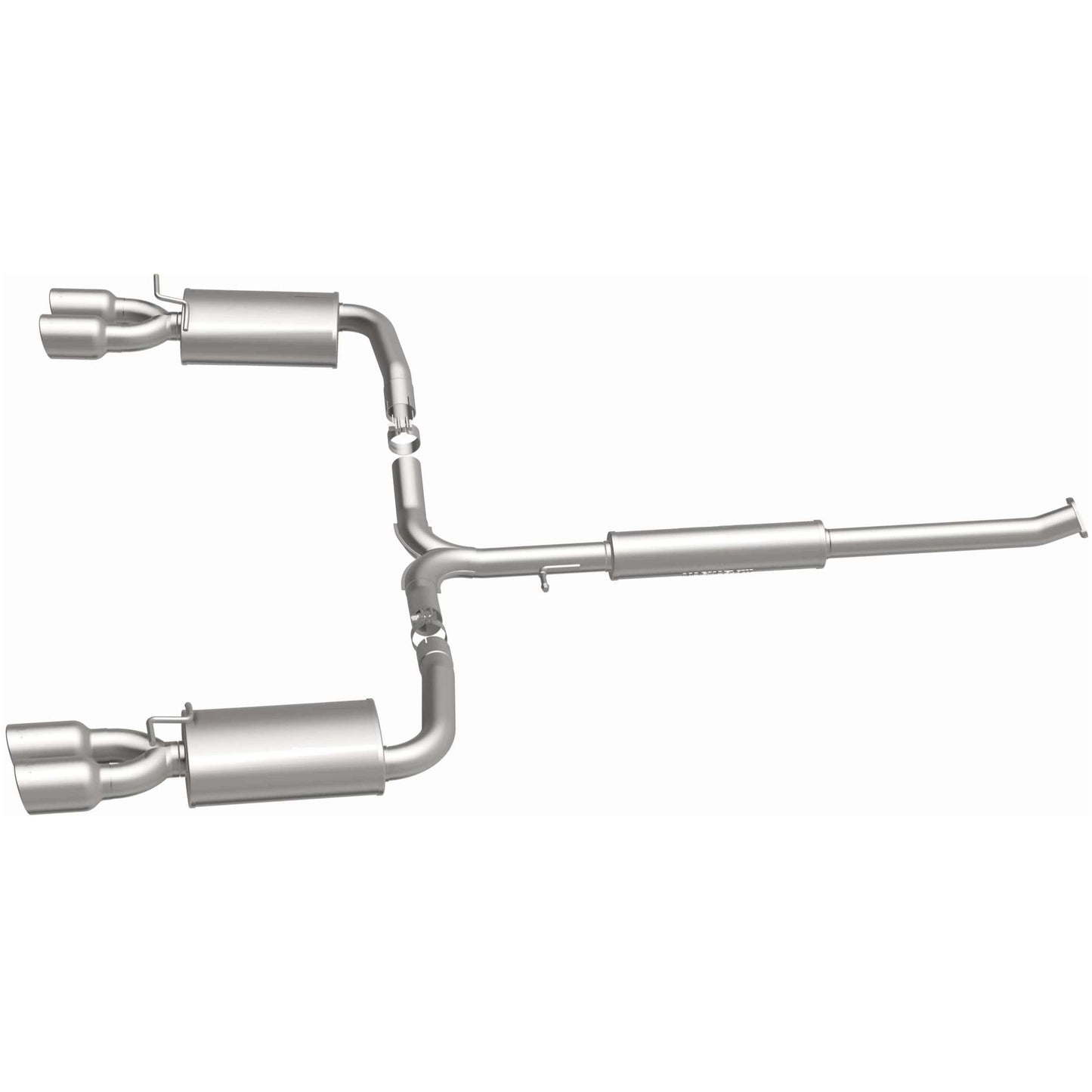 MagnaFlow 15-19 Hyundai Sonata L4 2.0L 2.5in Pipe Dia Street Series Cat-Back Exhaust
