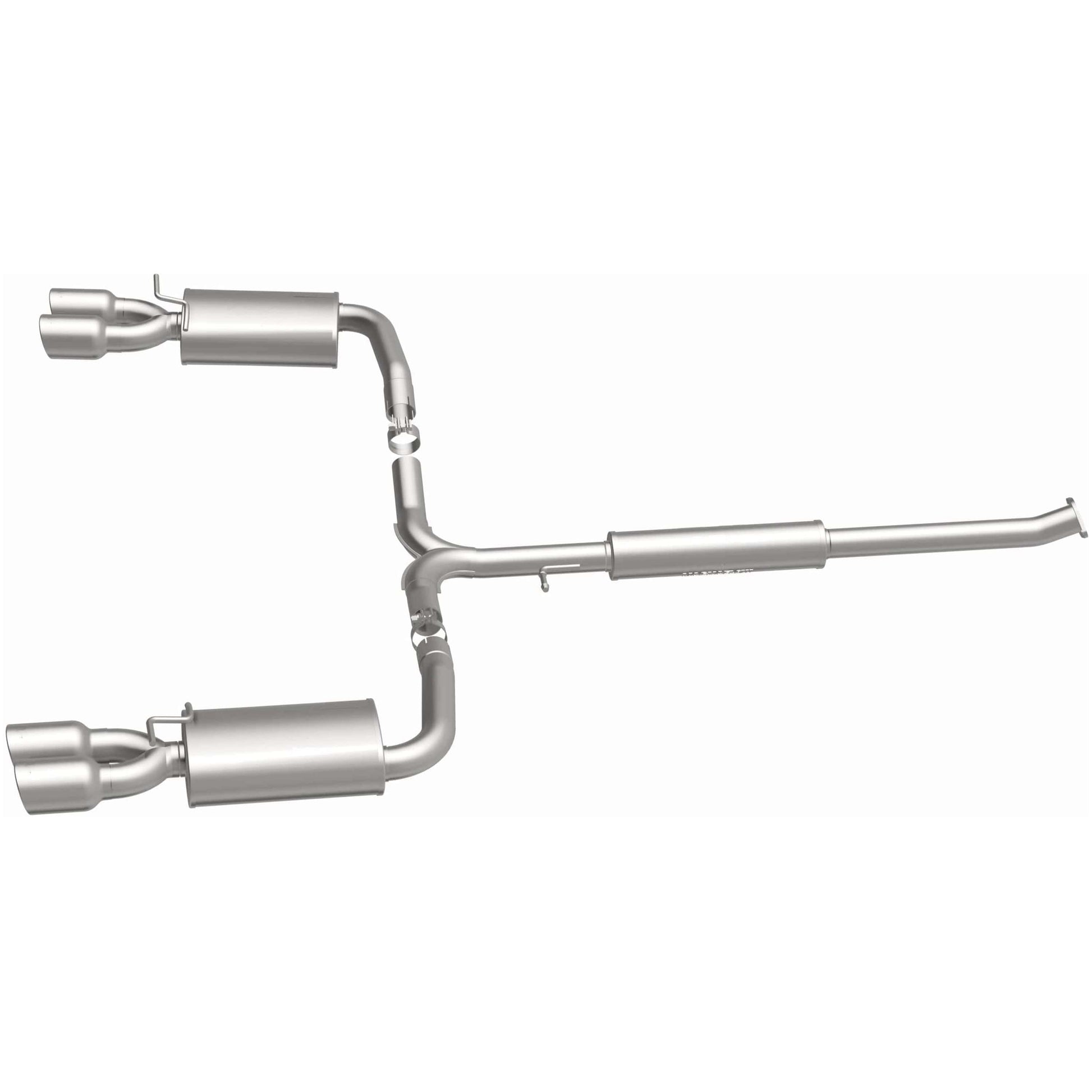 MagnaFlow 15-19 Hyundai Sonata L4 2.0L 2.5in Pipe Dia Street Series Cat-Back Exhaust