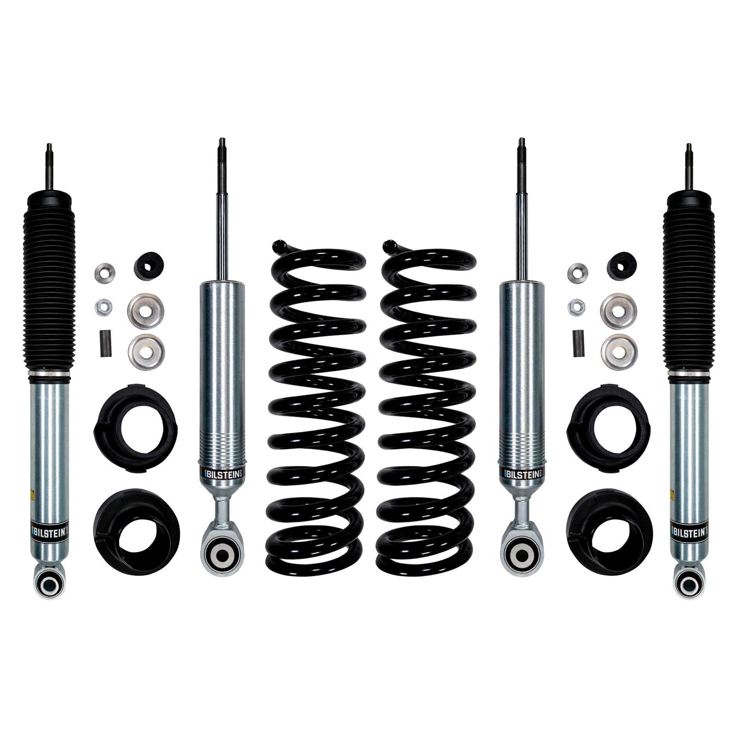 Bilstein 6112 Strut & Spring + Rear B8 5100 Shocks Set w/0-2.3" lift - 2022-2026 Toyota Tundra 4WD