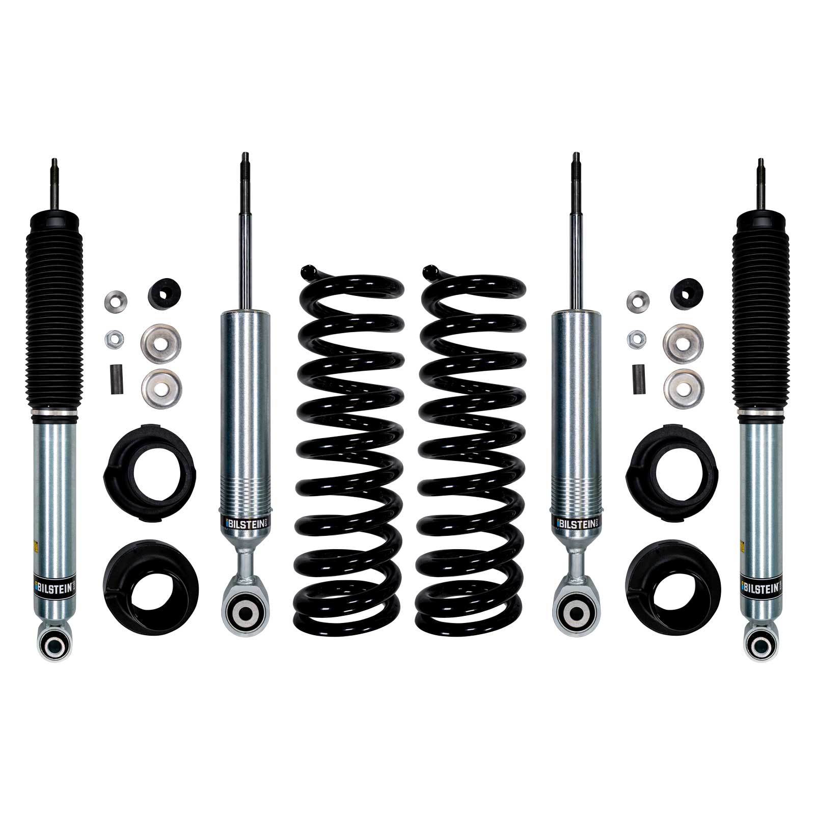 Bilstein 6112 Strut & Spring + Rear B8 5100 Shocks Set w/0-2.3" lift - 2022-2026 Toyota Tundra 4WD