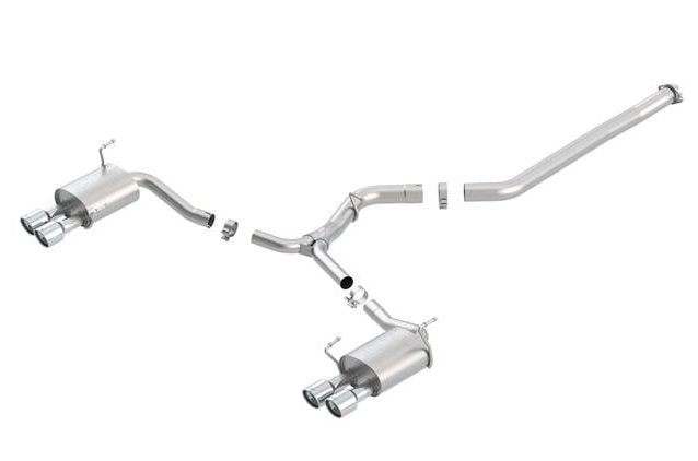 Borla 11-14 Subaru Impreza WRX/STI Sedan 4dr ATAK SS Catback Exhaust