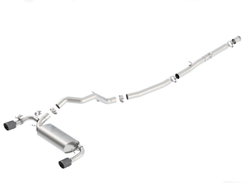 Borla 16-17 Focus RS Turbocharged 2.3L Single Split Exit ATAK Catback Exhaust