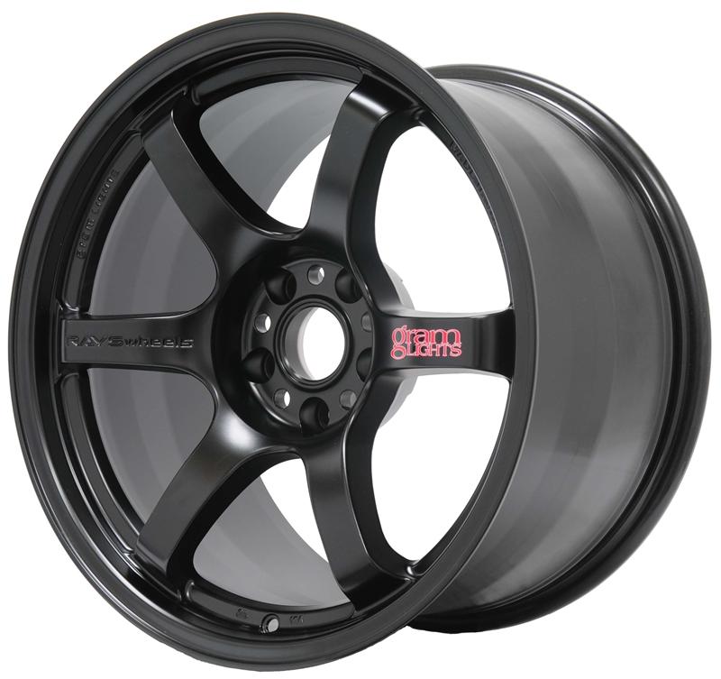 Gram Lights 57DR Semi Gloss Black | 18x9.5" +22mm | 5x114.3mm Wheel
