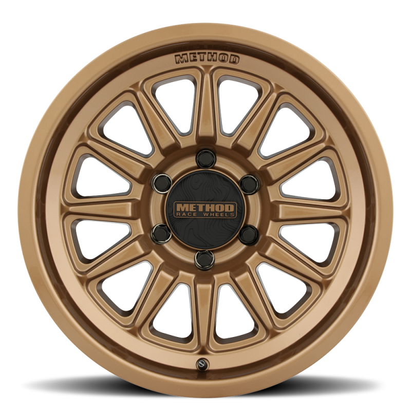 Method Wheels MR323 Gloss Bronze | 17x8.5" +25mm | 6x5.5mm Wheel