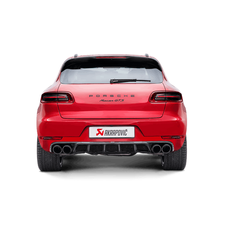 Akrapovic Porsche Macan Turbo (95B) Evolution Line Cat Back (Titanium) w/ Titanium Tips