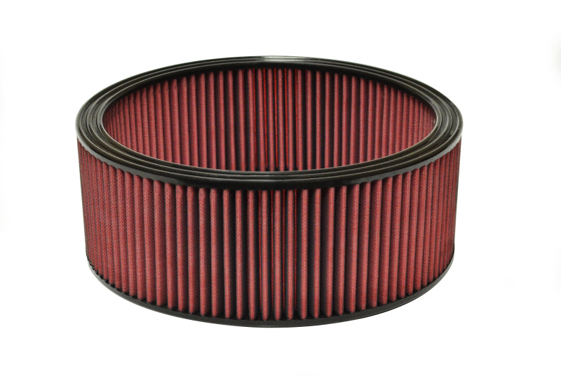 Injen 14in Round x 5in Tall - 1in Pleats Air Filter | Universal (X-1092-BR)