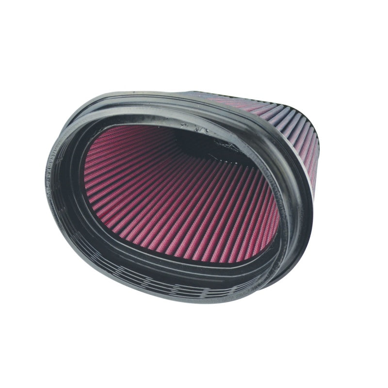 Injen 8-Layer Oiled Cotton Gauze Air Filter 8.5x9in Oval | Universal (X-1023-BR)