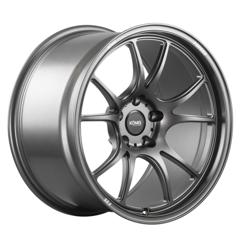 Konig F3S Satin Charcoal | 19x12" +65mm | 5x130mm Wheel