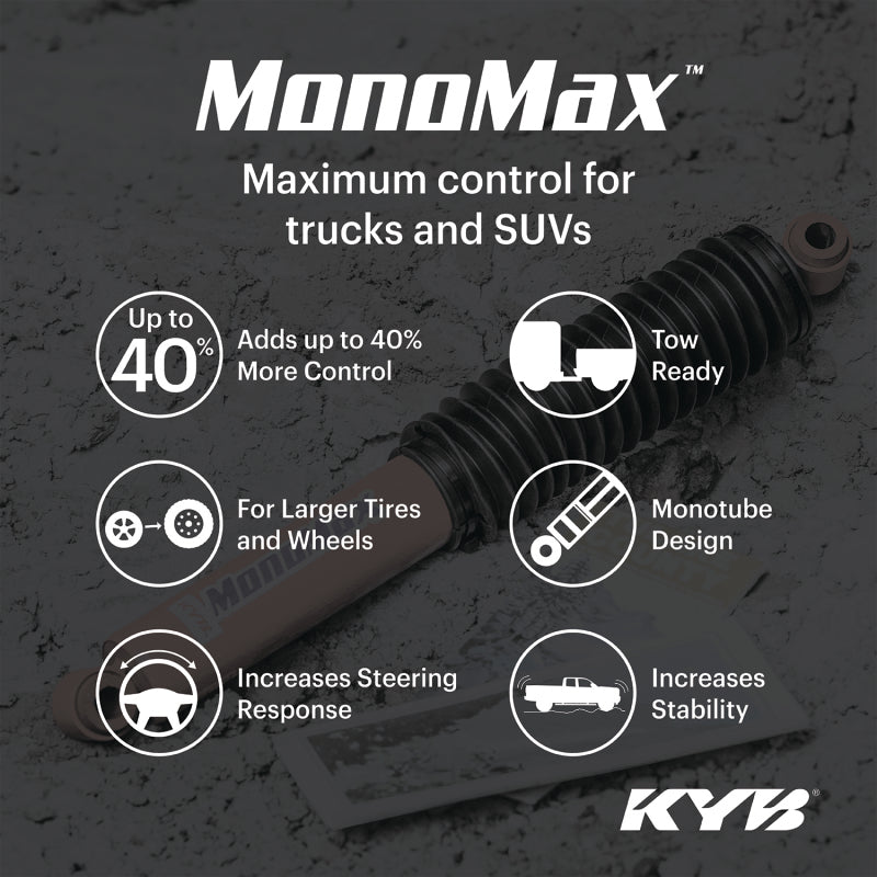 KYB Shocks & Struts MonoMax Rear CHEVROLET Blazer - Full Size (2WD) 1973-82 CHEVROLET Blazer - Full