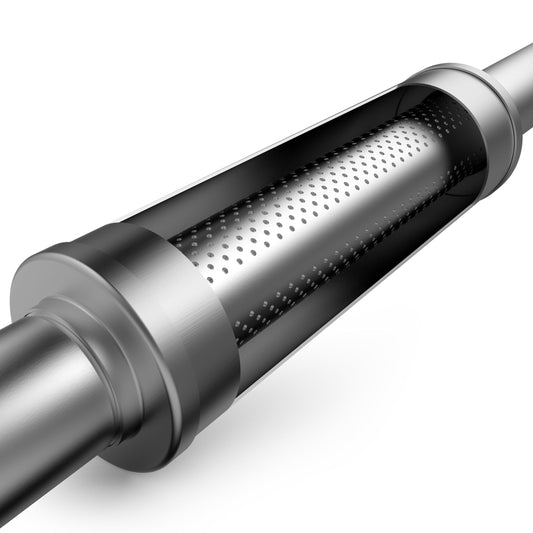 MagnaFlow Muffler Mag SS 14X6X6 2.5/2.5 C/C