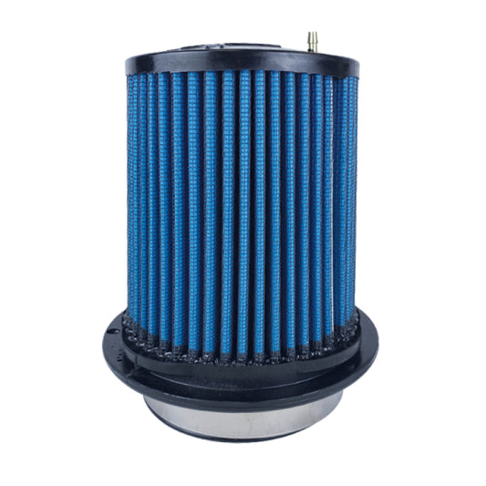 Injen Perf SuperNano-Web Dry Air Filter 3.5in ID x 5.5in Base | Universal (X-1086-BB)