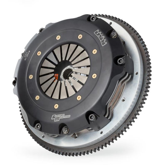 Clutch Masters FX850 Twin Disc Clutch Kit w/ Steel Flywheel | 2001 - 2006 BMW M3 (03040-TD8R-S)