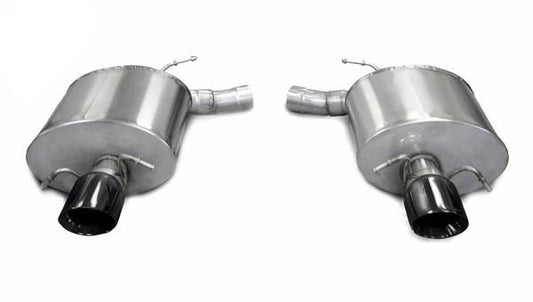 Corsa 2009-2014 Cadillac CTS Sedan V 6.2L V8 Black Sport Axle-Back Exhaust