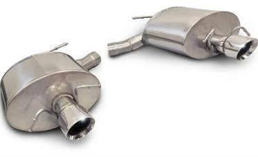 Corsa 2011-2014 Cadillac CTS Wagon V 6.2L V8 Polished Sport Axle-Back Exhaust