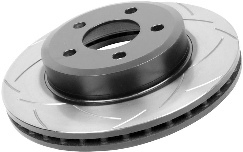 DBA 12-21 Subaru BRZ / 2022+ Subaru WRX Rear Slotted Street Series Rotor