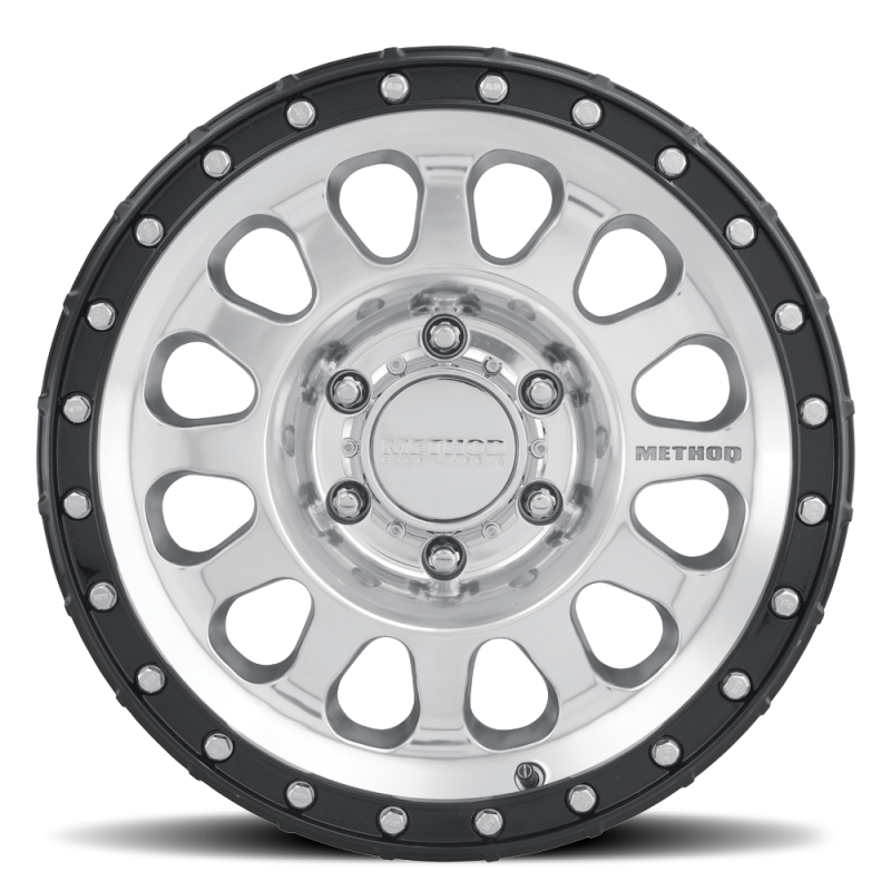 (set of 4) Method Wheels MR315 Polished - Gloss Black Lip | 17x8.5" +0mm | 6x135mm Wheel