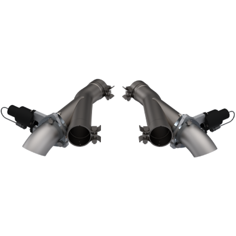 QTP 527112 Aggressor Cutout Pipes For Jeep SRT Trackhawk/Durango SRT (12-22)