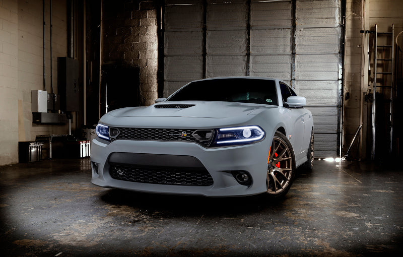 Oracle 15-21 Dodge Charger RGB+W DRL Headlight DRL Kit - ColorSHIFT w/ Simple Controller
