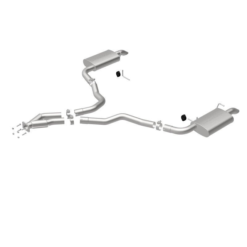 MagnaFlow 16710 Cat-Back Dual Split For 75-79 Corvette 5.7L