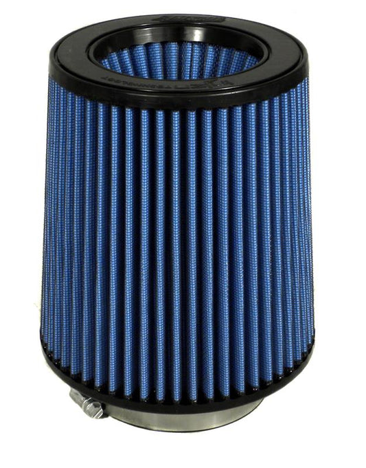 Injen Nanofiber Dry Air Filter - 4in Flange Dia / 6 1/2in Base / 7in Tall / 5 3/8in Top